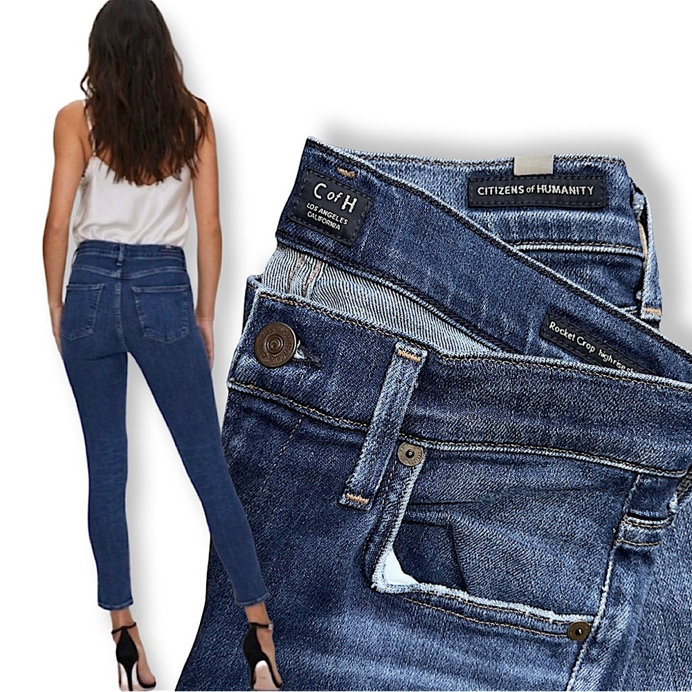 Citizens of Humanity Rocket Crop High Rise Skinny Jean